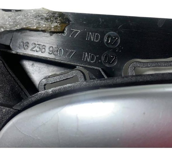 Maçaneta Interna Direita Peugeot 206 207 Hoggar 1999/2014 Original Foto