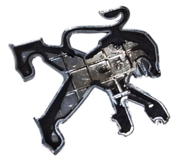Emblema Tampa Traseira Peugeot 206 207