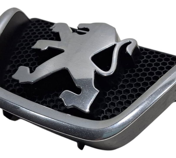 Emblema Grade Dianteira Peugeot 206 1999-08