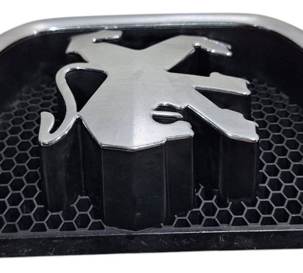 Emblema Grade Dianteira Peugeot 206 1999-08