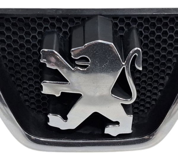 Emblema Grade Dianteira Peugeot 206 1999-08