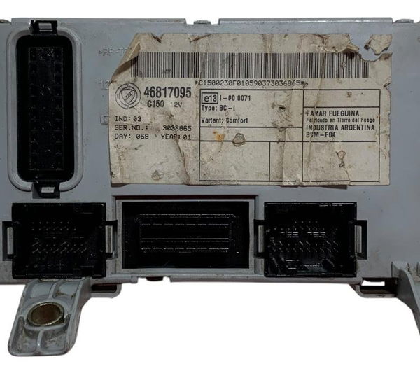 Módulo Bsi Fiat Strada Palio Siena 2001/2005 46817095
