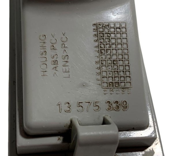Lanterna Luz Placa Chevrolet Onix Prisma 2013/2019