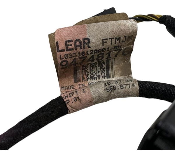 Chicote Porta Dianteira Direita Chevrolet Onix 1.4 Lt 2014