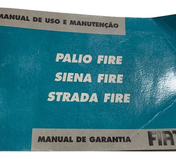 Manual Proprietário Fiat Palio Siena Strada Fire 2008