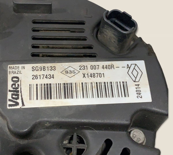 Alternador Valeo Clio,logan,sandero 1.0 16v 2014/2015 (3195)