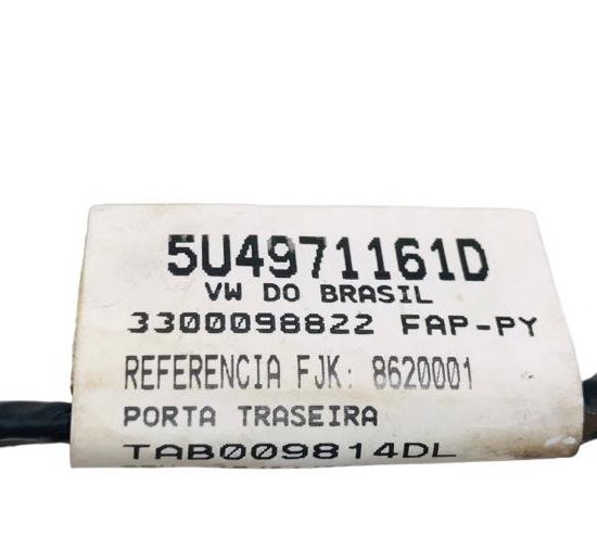 Chicote Porta Trasei/direita Vw Gol/voyage G5/g6 2017/2020