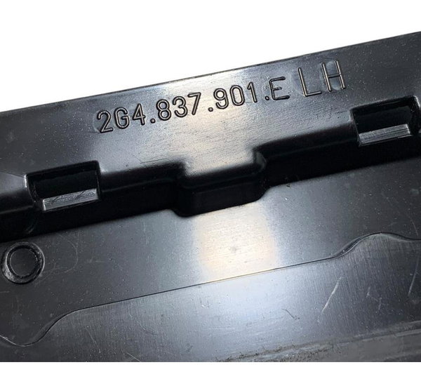 Moldura Coluna Porta Dianteira Esquerda Volkswagen Polo 2020