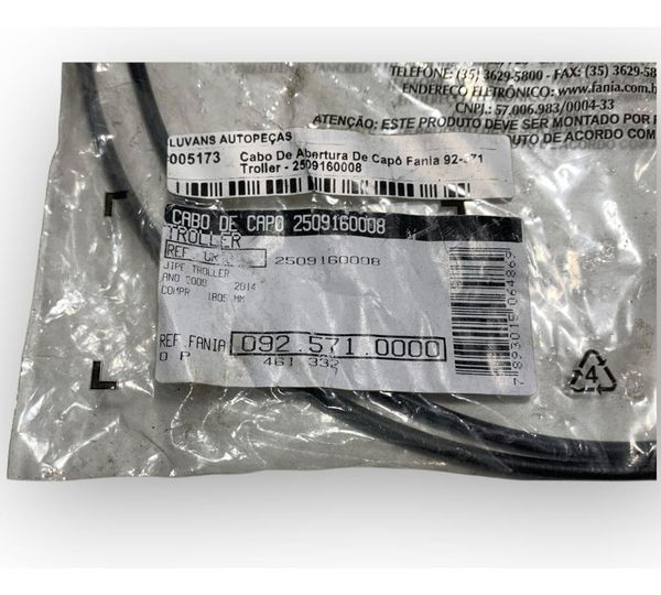 Cabo Abertura Capo Troller 2009/2014 Fania 0925710000