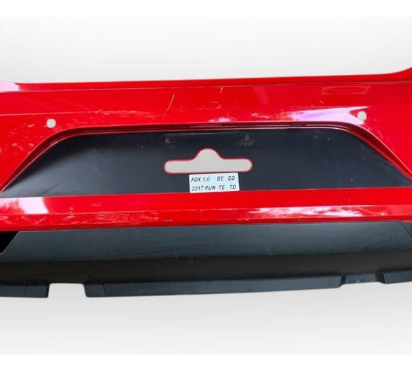Parachoque Traseiro Volkswagen Fox 1.6 Run 2017 C/furo