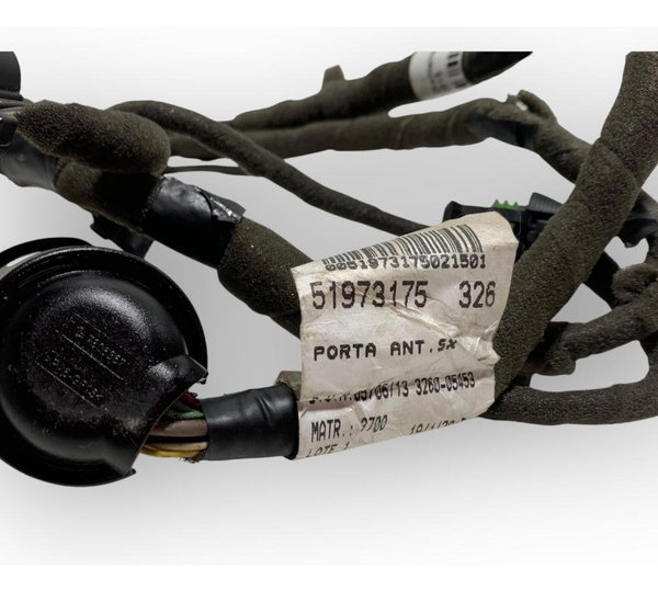 Chicote Porta Dianteira Esquerda Fiat Palio Attract 1.0 2015