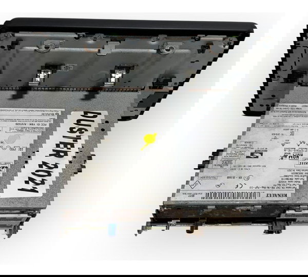 Central Tela Multimídia Renault Duster 1.6 Zen 2021 2022