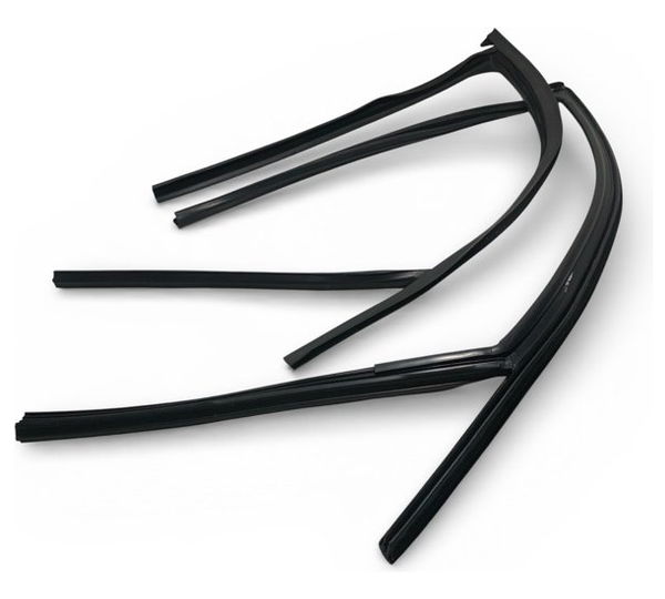 Par Canaleta De Vidro Dianteira Renault Kwid 2018/2022