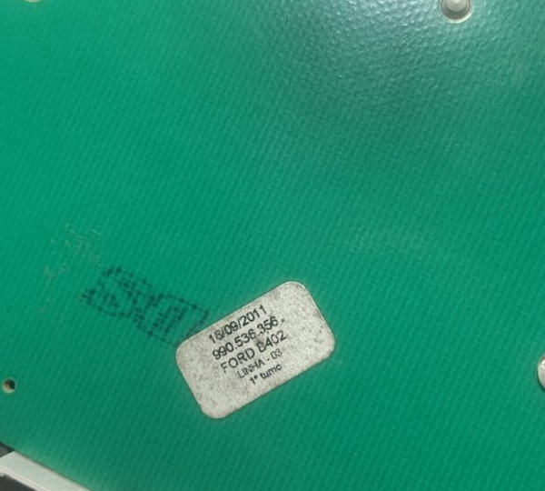 Painel Instrumento Ford Ka Cinza Escuro 2008/2013 (detalhe)