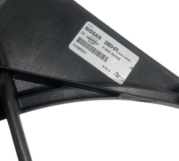 Defletor Ventoinha Radiador March Versa 2015/2021 (detalhe)