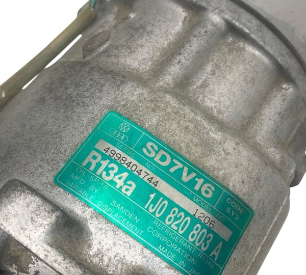 Compressor Ar Condicionado Audi A3 Vw Golf 1.8 1998/2007