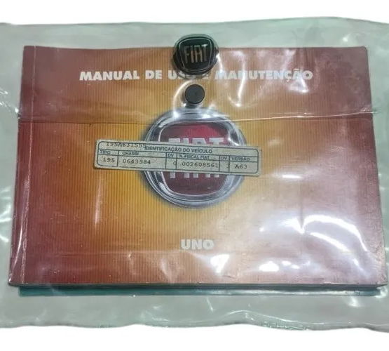 Manual Do Proprietário Do Fiat Uno Way 2014/2017 1.0, 1.3