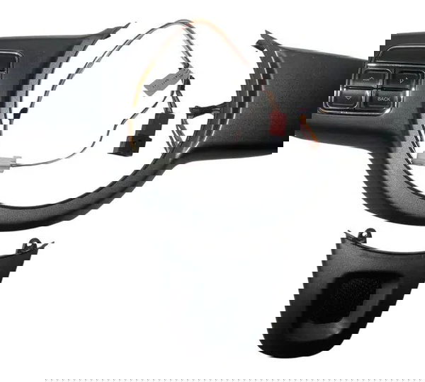 Moldura Volante Fiat Uno Mobi Strada 2015/21 C/botão Comando