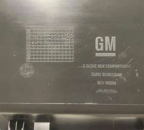 Tampa Porta Luva Chevrolet Onix Plus 1.0 Turbo 2020/2024
