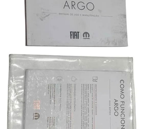 Manual Do Proprietário Argo 1.0/1.3/1.8 2017/2023