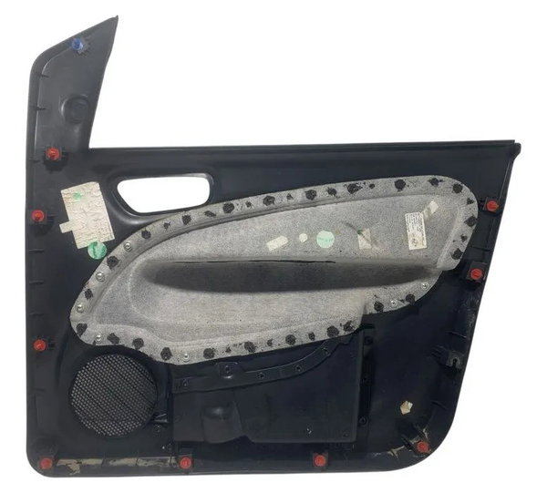 Forro Porta C/ Couro Dianteiro Esq. Fiat Uno Way 2015/2020 Preto