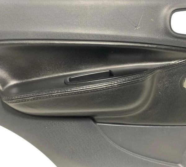 Forro Porta C/ Couro Tras Esquerdo Fiat Uno Way 2015/2020 Preto