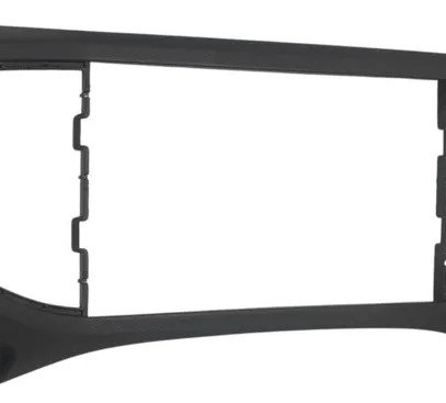 Moldura Multimidia Onix Prisma Spin 2014/2016 Marrom Marrom-escuro