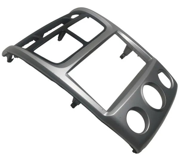 Moldura Painel Central Kia Sportage 2007/2010 Prata/preto