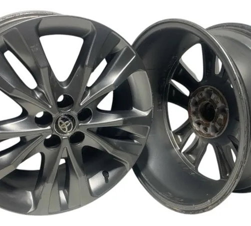 Par Rodas Aro 16 Toyota Corolla Xei 2018/2019 Original Prateado