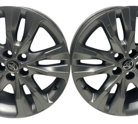 Par Rodas Aro 16 Toyota Corolla Xei 2018/2019 Original Prateado