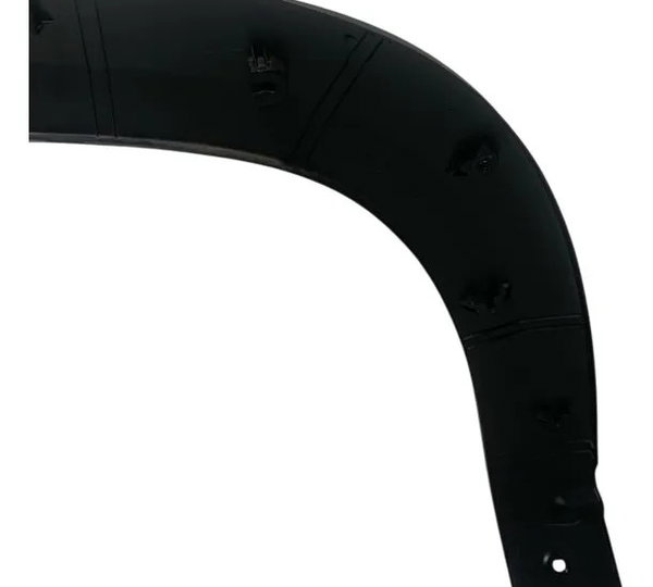 Moldura Paralama Traseiro Esquerdo Renault Kwid 2017/2024 Preto