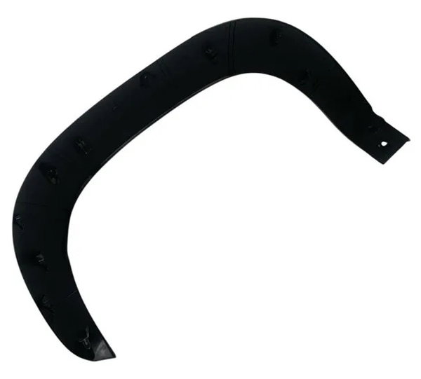 Moldura Paralama Traseiro Esquerdo Renault Kwid 2017/2024 Preto