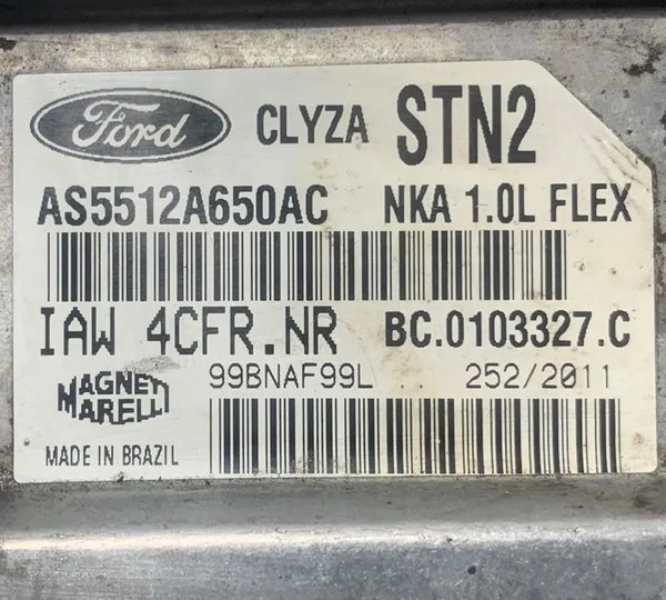 Módulo De Injeção Ford Ká 1.0 Flex 2008/2013