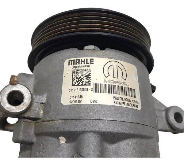 Compressor Ar Condiconado Fiat Argo/mobi 1.0 3cc 52093151
