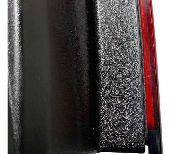 Lanterna Traseira Esquerda Citroen C3 2013/2015 Esquerdo/motorista Vermelho