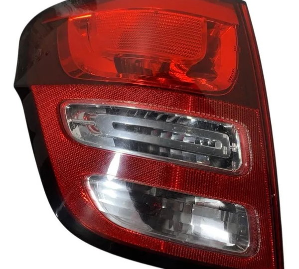 Lanterna Traseira Esquerda Citroen C3 2013/2015 Esquerdo/motorista Vermelho