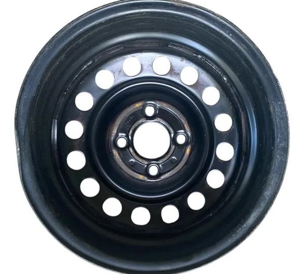 Roda De Ferro Aro 14 Citroen C3 C4 Xsara Picasso Aircross Preto