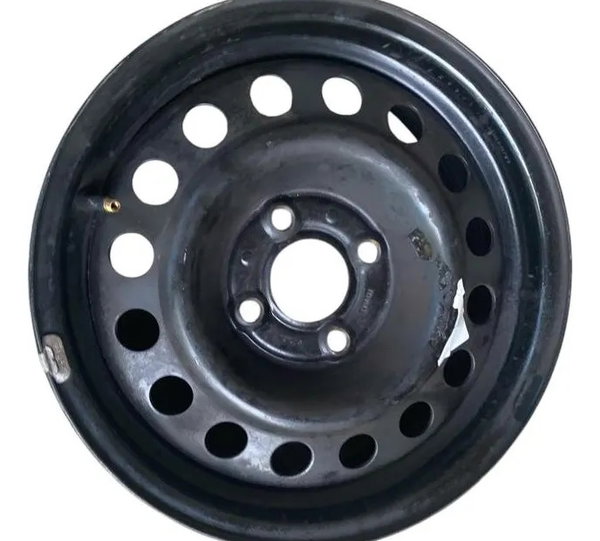 Roda De Ferro Aro 14 Citroen C3 C4 Xsara Picasso Aircross Preto
