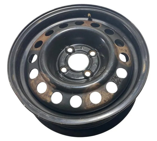 Roda De Ferro Renault 14 Clio 2013 Preto