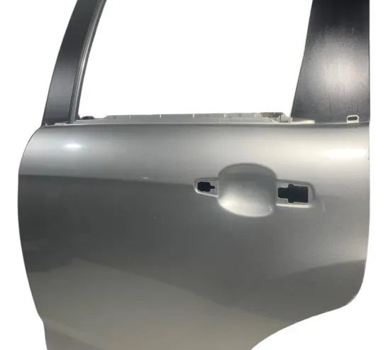 Porta Traseira Esquerda Citroen C3 1.5 2013/2020 Traseira Esquerdo Prateado