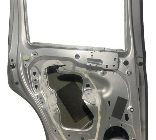 Porta Traseira Esquerda Citroen C3 1.5 2013/2020 Traseira Esquerdo Prateado
