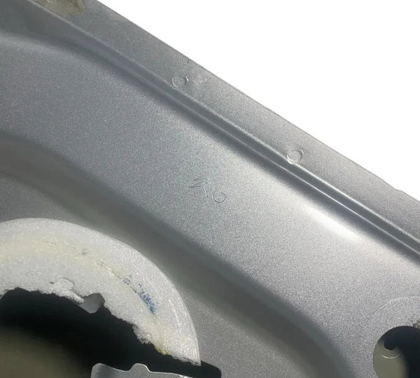 Porta Traseira Esquerda Citroen C3 1.5 2013/2020 Traseira Esquerdo Prateado