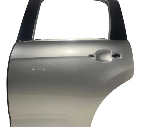Porta Traseira Esquerda Citroen C3 1.5 2013/2020 Traseira Esquerdo Prateado