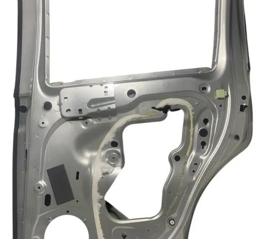 Porta Traseira Direita Citroen C3 1.5 2013/2020 Traseira Direito Prateado