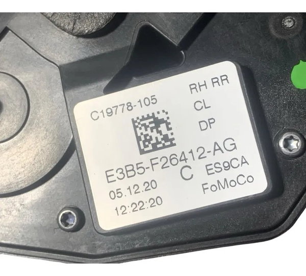 Fechadura Elétrica Traseira Direita Ford Ka 2014/2017