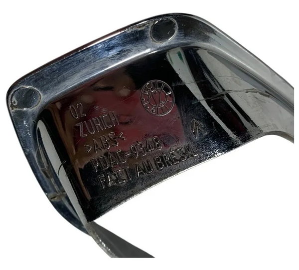 Aplique Roda Cromado Calota Aro 16 Citroen C3 2013/2019 Prateado