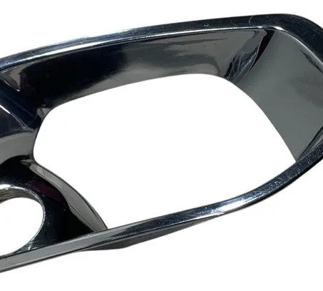 Aplique Roda Cromado Calota Aro 16 Citroen C3 2013/2019 Prateado