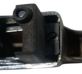 Maçaneta Externa Metal Fusca Lado Esquerdo Original Prateado Dianteira