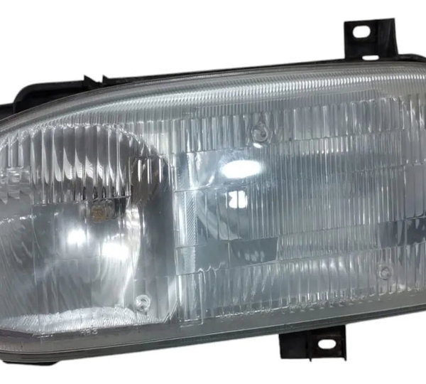 Farol Dianteiro Esquerdo Vidr. Golf 1991 A 2003 C/detalhe Esquerdo/motorista