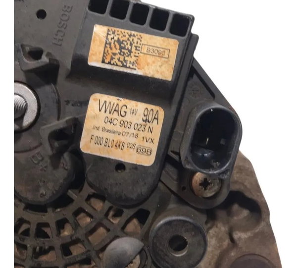 Alternador Vw Gol Up Voyage Fox 3cc 90a 04c903023n (usado)